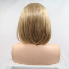 Load image into Gallery viewer, 13*3&quot; Lace Front Wigs Synthetic Mid-length Straight 12&quot; 130% Density
