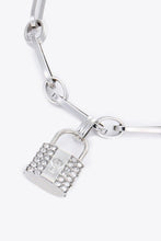 Carregar imagem no visualizador da galeria, Lock Charm Chain Bracelet
