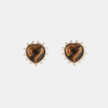 Carregar imagem no visualizador da galeria, Heart &amp; Geometric Alloy Earrings
