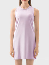 Load image into Gallery viewer, Round Neck Sleeveless Active Dress
