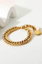 Load image into Gallery viewer, 18K Gold-Plated Curb Chain Bracelet
