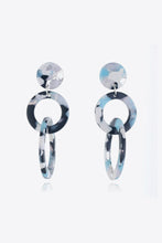 Carregar imagem no visualizador da galeria, Acrylic Double-Hoop Earrings
