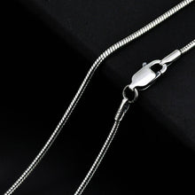 Carregar imagem no visualizador da galeria, 21.7&quot; Snake Chain 925 Sterling Silver Necklace
