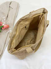 Load image into Gallery viewer, Straw Woven Tote Bag
