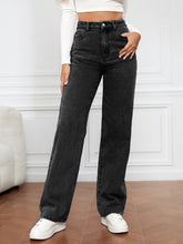 Carregar imagem no visualizador da galeria, High Waist Straight Jeans
