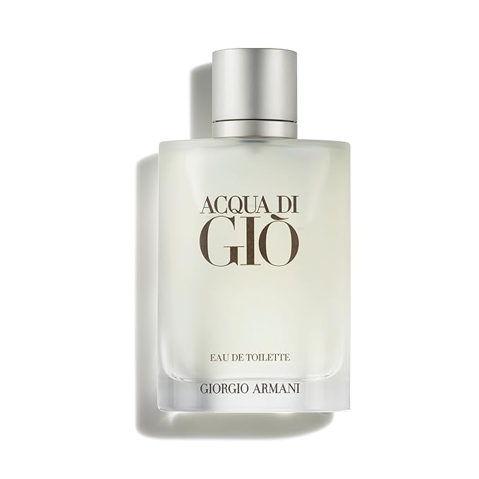 Acqua di Gio - Eau de Toilette - Cologne for Men - Long Lasting Fragrance with Bergamot notes, Jasmine, White Musks, Patchouli & Cedarwood – 3.3 Fl Oz