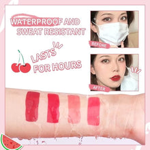 Carregar imagem no visualizador da galeria, 4 Colors Lip Tint Stain Set,Matte Velvet Lip Tint Watery Lip Stain Mini Liquid Lipstick, Moisturizing Waterproof Long Wear Plump Lip Gloss Long-lasting Waterproof Korean Lip Tint Non-Sticky…
