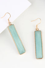 Carregar imagem no visualizador da galeria, Natural Stone Drop Earrings
