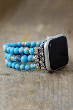 Carregar imagem no visualizador da galeria, Synthetic Imperial Jasper Beaded Watchband Bracelet
