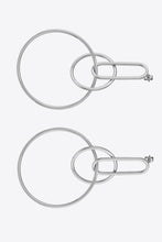 Load image into Gallery viewer, Speak For Yourself Link Hoop Earrings
