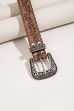 Load image into Gallery viewer, Floral PU Leather Belt
