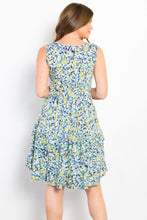 Load image into Gallery viewer, Be Stage Full Size Print Wrinkle Free Ruffled Dress
