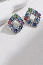 Load image into Gallery viewer, Multicolored Glass Stone Earrings
