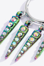 Load image into Gallery viewer, Multicolored Rhinestone Geometric Earrings
