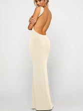 Carregar imagem no visualizador da galeria, Backless Wide Strap Maxi Dress
