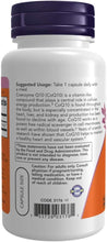 Carregar imagem no visualizador da galeria, NOW Foods Supplements, CoQ10 (Coenzyme Q10) 200 mg, Cardiovascular Health*, 60 Veg Capsules
