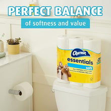 Carregar imagem no visualizador da galeria, Charmin Essentials Soft Toilet Paper, 9 Mega Rolls = 36 Regular Rolls
