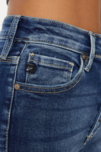 Carregar imagem no visualizador da galeria, Kancan Full Size Cat&#39;s Whiskers Button Fly Denim Shorts
