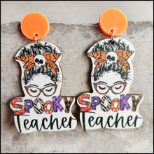 Load image into Gallery viewer, Halloween Drop Earrings
