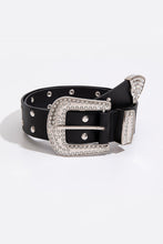 Load image into Gallery viewer, Double Row Studded PU Leather Belt
