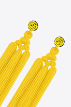 Carregar imagem no visualizador da galeria, Beaded Tassel Earrings
