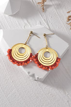 Carregar imagem no visualizador da galeria, Contrast Stainless Steel Earrings
