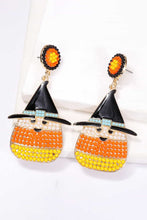 Carregar imagem no visualizador da galeria, Witch&#39;s Hat Shape Synthetic Pearl Dangle Earrings
