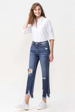 Carregar imagem no visualizador da galeria, Lovervet Jackie Full Size High Rise Crop Straight Leg Jeans
