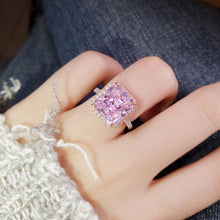 Load image into Gallery viewer, Rose Gold-Plated Artificial Gemstone Ring
