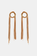 Carregar imagem no visualizador da galeria, Round Shape Fringed Copper Earrings
