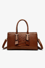 Carregar imagem no visualizador da galeria, Textured PU Leather Handbag
