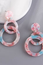 Carregar imagem no visualizador da galeria, Acrylic Double-Hoop Earrings
