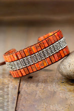 Carregar imagem no visualizador da galeria, Handmade Triple Layer Natural Stone Bracelet
