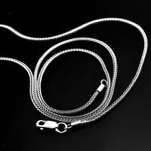 Load image into Gallery viewer, 19.7&quot; Snake Chain 925 Sterling Silver Necklace
