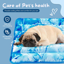 Load image into Gallery viewer, OHAJUES Dog Cooling Mat,Pet Cooling Mat for Dogs and Cats,Easy Washable,Suitable for All Types of Pets,Summer Keep Your Pet Cool (17.7X17.7in)
