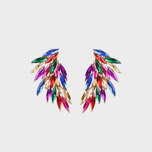 Carregar imagem no visualizador da galeria, Alloy Acrylic Wing Earrings
