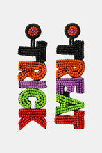 Carregar imagem no visualizador da galeria, TRICK OR TREAT Beaded Dangle Earring
