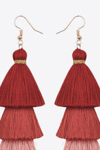 Load image into Gallery viewer, Layered Tassel Earrings
