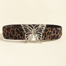 Carregar imagem no visualizador da galeria, Butterfly Alloy Buckle Elastic Belt
