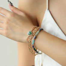 Carregar imagem no visualizador da galeria, Heart Triple-Layered Bracelet
