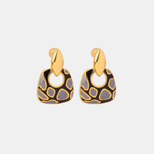 Carregar imagem no visualizador da galeria, Copper Oil Drip Earrings
