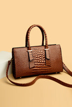 Carregar imagem no visualizador da galeria, Textured PU Leather Handbag
