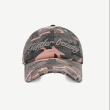 Load image into Gallery viewer, Letter Graphic Camouflage Cotton Hat
