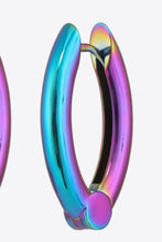 Load image into Gallery viewer, Bring It Home Multicolored Huggie Earrings

