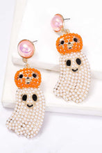 Carregar imagem no visualizador da galeria, Halloween Ghost Shape Dangle Earrings
