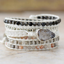 Carregar imagem no visualizador da galeria, Natural Stone Layered Bracelet
