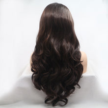 Carregar imagem no visualizador da galeria, 13*3&quot; Lace Front Wigs Synthetic Long Wavy 24&quot; 130% Density
