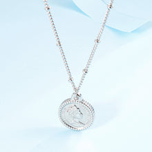 Carregar imagem no visualizador da galeria, Stainless Steel Coin Pendant Necklace
