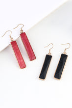 Carregar imagem no visualizador da galeria, Natural Stone Drop Earrings
