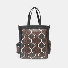 Load image into Gallery viewer, Nicole Lee USA Geometric Pattern Tote Bag
